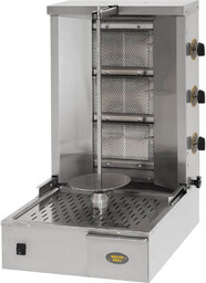 Roller Grill Kebab gazowy 5 palniko w, wsad