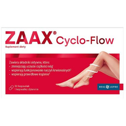 Zaax Cyclo-Flow, 30 kaps. -> Odbiór w Żabce!