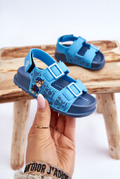 Dziecięce Sandałki Psi Patrol Grendene Kids JJ385017 Niebieskie-24