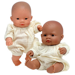 Ubranka dla lalek bobas 21 cm, Miniland, Minikane,