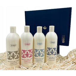 Zestaw Prezentowy Ziaja Kremowy żel myjący Ceramidy Kaszmir