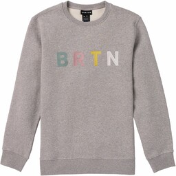 bluza męska BURTON BRTN CREW Gray Heather Multi