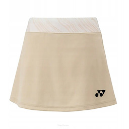 Spódniczka tenisowa Yonex Team beżowa L