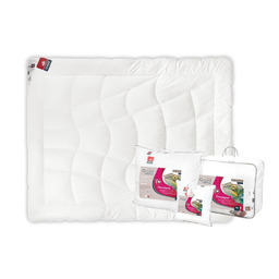 Kołdra antyalergiczna 180x200 Outlast całoroczna 1300g biała AMZ