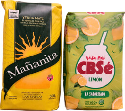 Zestaw Yerba Mate Mananita + CBSe Limon