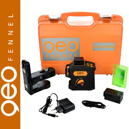 Geo-fennel Laser płaszczyznowy 360 zielony Geo6X geoFENNEL