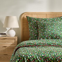 Pościel bawełniana z lamówką Festio 160x200 cm