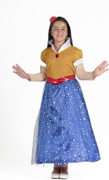 Ciao Królewna Śnieżka Śnieżka Biały Fairytale Princess kostium