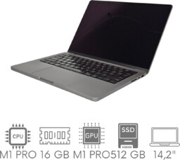 Apple MacBook Pro 14 A2442 M1 PRO 16GB