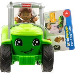 FISHER PRICE Zabawka interaktywna Little People Traktor muzyczny