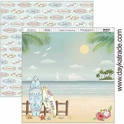 Dayka Trade Papier do scrapbookingu Dayka Ramillete Rosas