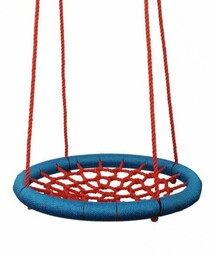 Woody Huśtawka bocianie gniazdo, śr. 100 cm, czerwono-niebieski