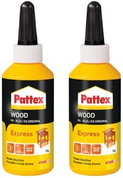 2x Klej do drewna PATTEX Express 75g