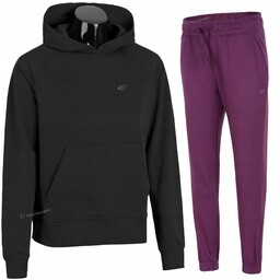 4F DAMSKI DRES BAWEĹNA KOMPLET BLUZA SPODNIE /