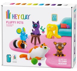 HEY CLAY Masa plastyczna Fluffy Pets HCL15023