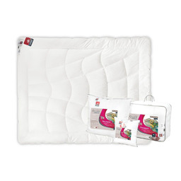 Kołdra antyalergiczna 220x240 Outlast całoroczna 1900g biała AMZ