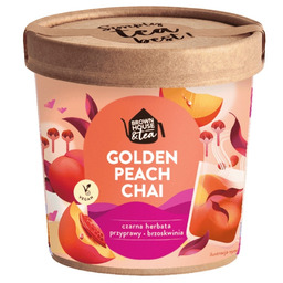 Herbata czarna Brown House&Tea GOLDEN PEACH CHAI -