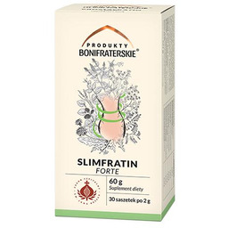 Produkty Bonifraterskie Slimfratin Forte, 30 saszetek