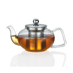 Kuchenprofi TIBET Szklany Dzbanek do Herbaty ze Stalowym