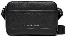 Saszetka Tommy Hilfiger Th Premium Leather AM0AM13148 Czarny