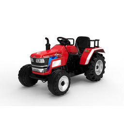 Ramiz, Traktor na akumulator Mahindra Czerwony