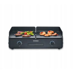 Grill Elektryczny Kontaktowy Ceramiczny 2200W Duża Płyta Severin