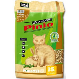 SUPER PINIO Żwirek dla kota Naturalny 35 L