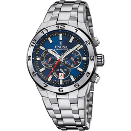 Zegarek Męski Festina F20670-1 srebrny
