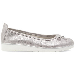 Baleriny Clara Barson WYL3650-3 Srebrny