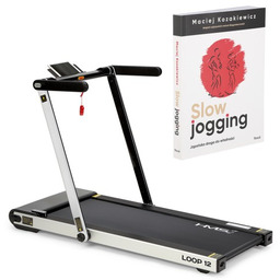 ZESTAW LOOP12 GRAY BIEŻNIA ELEKTRYCZNA HMS+KSIĄŻKA SLOW JOGGING