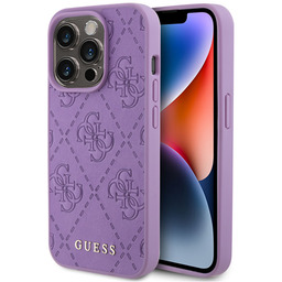 Etui iPhone 15 Pro Guess fioletowe