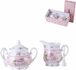 London Boutique Zestawy porcelanowych czajniczek do czajniczka, cukiernicy
