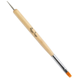 2-in-1 Brush pędzel i sonda do zdobień marmurkowych