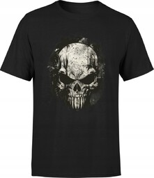Koszulka męska z czaszką Punisher gotycka czaszka 3