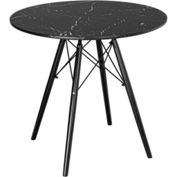EHOKERY Stolik kawowy Paris Black DTW 80 cm