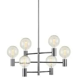 Lampa skandynawska wisząca CAPITAL Chrom 106419 - Markslojd