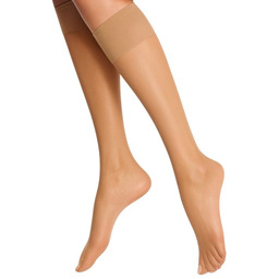 Gabriella 2 Pary Bezuciskowe podkolanówki 15 den, bez
