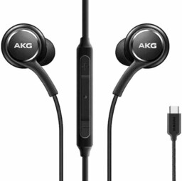 Słuchawki douszne Samsung AKG by harman EO-IC100BBE USB-C