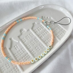 Pakamera Charms do telefonu BONJOUR peach