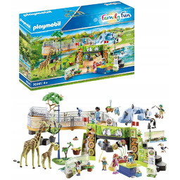 Playmobil 70341 Przygoda W Zoo Żyrafy Pingwiny +%