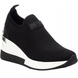 Xti Buty Sportowe Czarne Wsuwane na Koturnie 39
