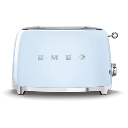 SMEG Toster na 2 kromki (pastelowy błękit) 50s