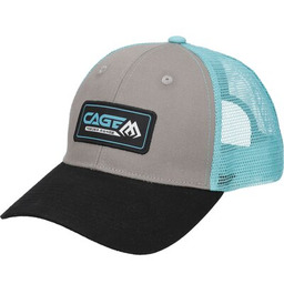 MIKADO Czapka z daszkiem Cage Trucker UM-UB027-CG Szaro-niebieski