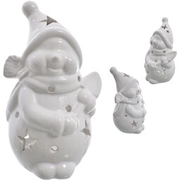 BAŁWANEK ŚWIECZNIK LAMPION 15CM
