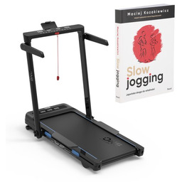 ZESTAW BE9243 BIEŻNIA ELEKTRYCZNA ONE FITNESS+KSIĄŻKA SLOW JOGGING