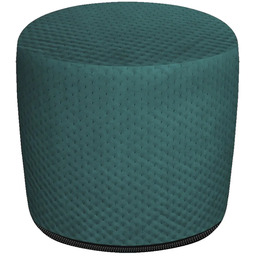 Edinos Zielona okrągła pikowana pufa D2-N41