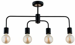 Lampa nad stylu retro LINIO BLACK świecznik IV