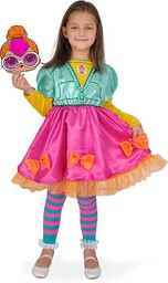 L.O.L. Surprise! Neon dress costume disguise official girl