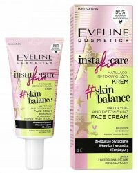 Eveline Insta Skin Care, matująco-detoksykujący krem na dzień