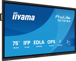 Monitor interaktywny iiyama 75" TE7515A-B1AG 4K UHD Google